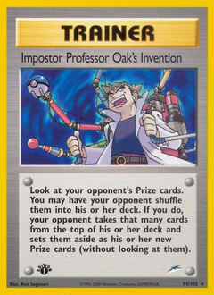 Pokemon Neo Destiny Impostor Professor Oak's Invention - 94