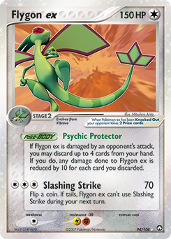 Pokemon Power Keepers Flygon ex - 94
