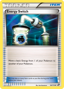 Pokemon Black & White Energy Switch - 94