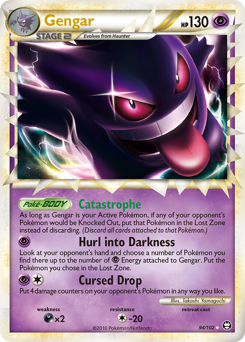 Pokemon HS—Triumphant Gengar - 94