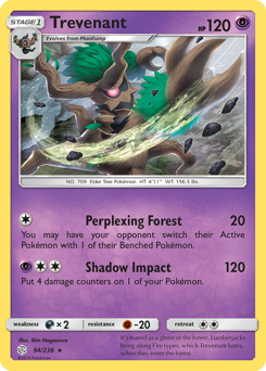 Pokemon Cosmic Eclipse Trevenant - 94