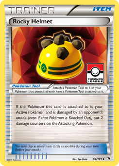 Pokemon Noble Victories Rocky Helmet - 94