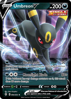 Pokemon Evolving Skies Umbreon V - 94