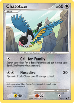 Pokemon Supreme Victors Chatot - 95