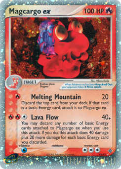 Pokemon Dragon Magcargo ex - 95