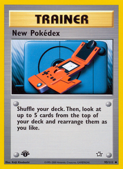 Pokemon Neo Genesis New Pokédex - 95
