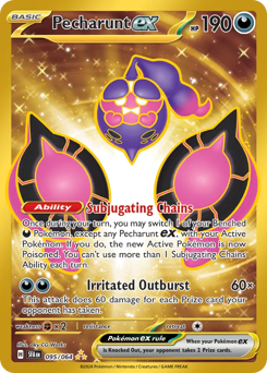 Pokemon Shrouded Fable Pecharunt ex - 95