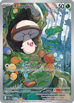 Pokemon Black Bolt Foongus - 95
