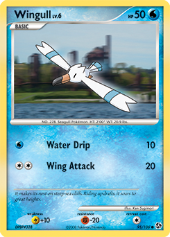 Pokemon Great Encounters Wingull - 95