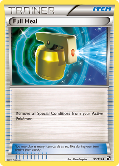 Pokemon Black & White Full Heal - 95