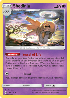 Pokemon Lost Thunder Shedinja - 95