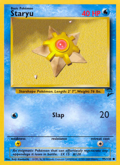 Pokemon Base Set 2 Staryu - 95