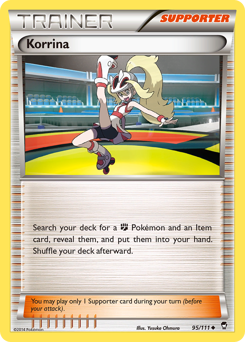 Pokemon Furious Fists Korrina - 95