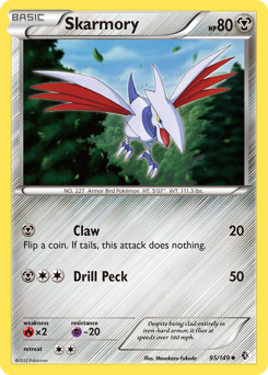 Pokemon Boundaries Crossed Skarmory - 95