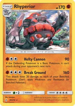 Pokemon Unbroken Bonds Rhyperior - 95