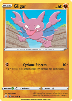Pokemon Lost Origin Gligar - 95