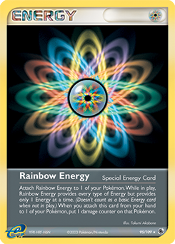 Pokemon Ruby & Sapphire Rainbow Energy - 95