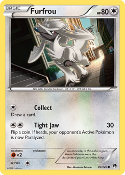 Pokemon BREAKpoint Furfrou - 95