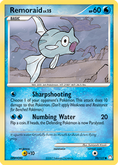 Pokemon Mysterious Treasures Remoraid - 95