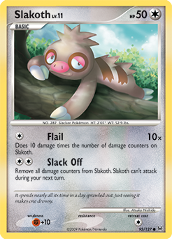 Pokemon Platinum Slakoth - 95