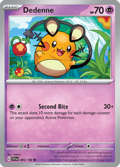 Pokemon Scarlet & Violet Dedenne - 95