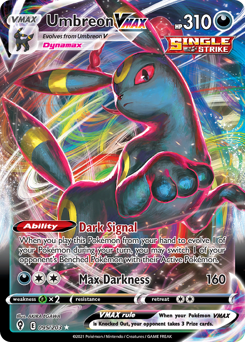 Pokemon Evolving Skies Umbreon VMAX - 95