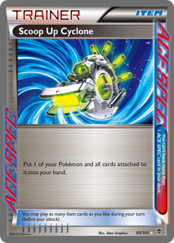 Pokemon Plasma Blast Scoop Up Cyclone - 95