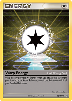 Pokemon Stormfront Warp Energy - 95