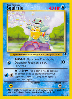 Pokemon Legendary Collection Squirtle - 95