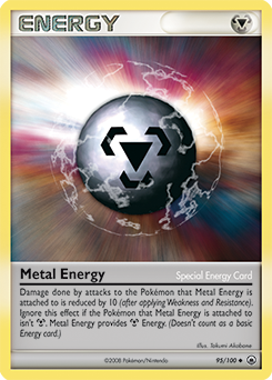 Pokemon Majestic Dawn Metal Energy - 95