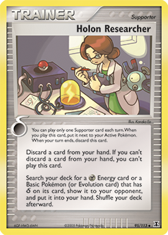 Pokemon Delta Species Holon Researcher - 95