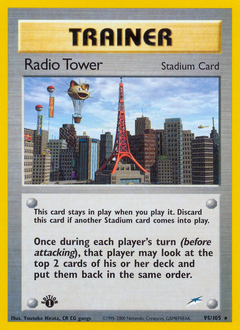 Pokemon Neo Destiny Radio Tower - 95