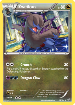 Pokemon Dragons Exalted Zweilous - 95