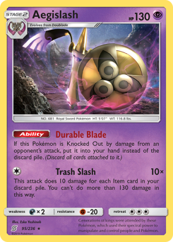 Pokemon Unified Minds Aegislash - 95