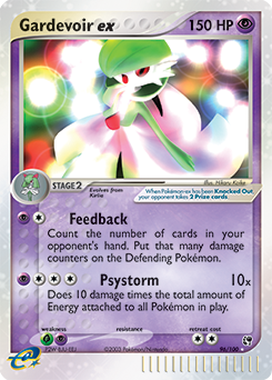 Pokemon Sandstorm Gardevoir ex - 96