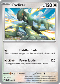 Pokemon Scarlet & Violet Black Star Promos Cyclizar - 96