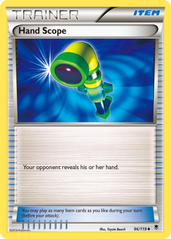 Pokemon Phantom Forces Hand Scope - 96