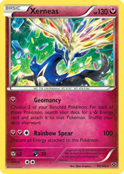 Pokemon XY Xerneas - 96