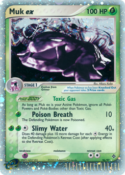 Pokemon Dragon Muk ex - 96