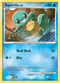 Pokemon Platinum Squirtle - 96