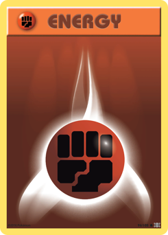 Pokemon Evolutions Fighting Energy - 96