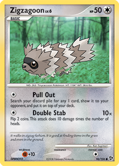 Pokemon Great Encounters Zigzagoon - 96
