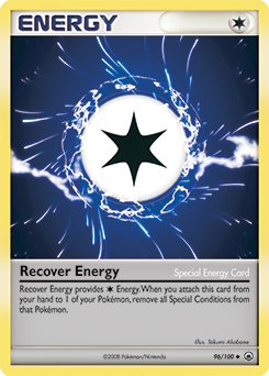 Pokemon Majestic Dawn Recover Energy - 96