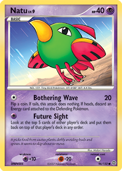 Pokemon Secret Wonders Natu - 96