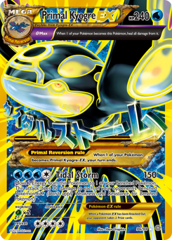 Pokemon Ancient Origins Primal Kyogre-EX - 96