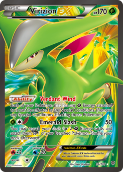 Pokemon Plasma Blast Virizion-EX - 96