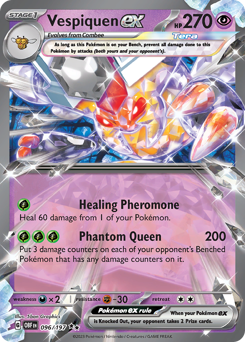 Pokemon Obsidian Flames Vespiquen ex - 96