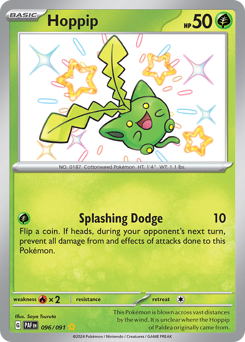 Pokemon Paldean Fates Hoppip - 96