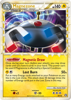Pokemon HS—Triumphant Magnezone - 96