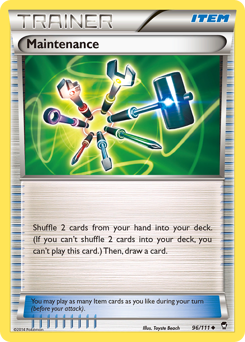 Pokemon Furious Fists Maintenance - 96